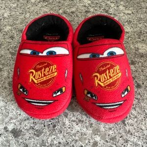 Pixar Cars Lightning McQueen Slippers